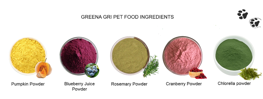 Ingrédients des aliments pour animaux Green Agri
