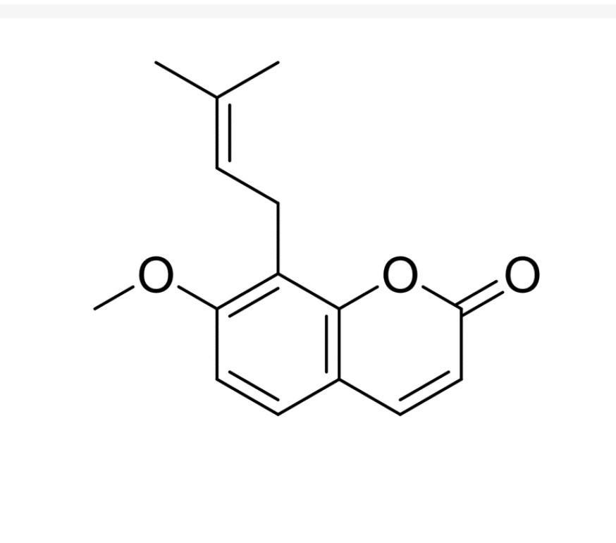 Structure de l'osthole