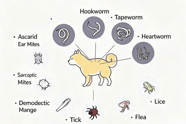 Lutte antiparasitaire botanique : extrait de racine de Stemona pour applications vétérinaires et de soins aux animaux de compagnie